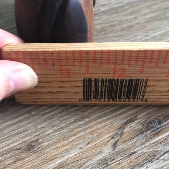 VTG Mid century modern hand carved wooden cat sculpture. Retro MCM - Picture 10 of 10